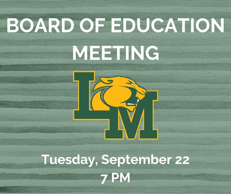 Little Miami Logo with Date of Board Meeting September 22.